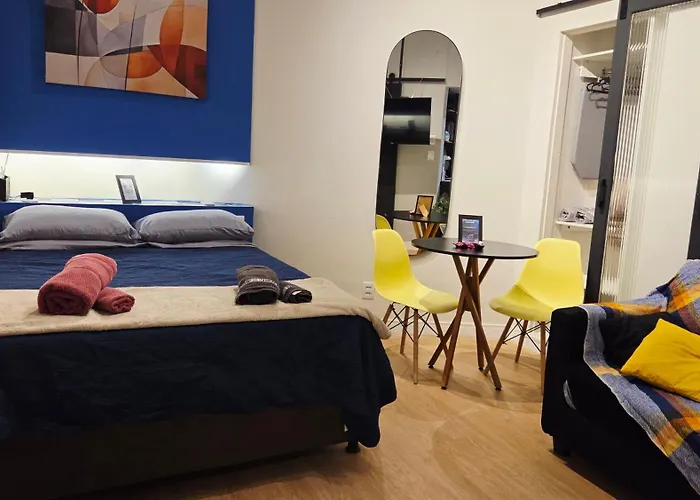 Moderno Studio na Lapa perto do Metrô e Arcos Rio de Janeiro